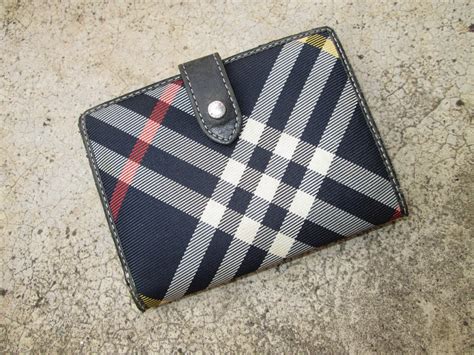 burberry blue wallet|authentic burberry wallet.